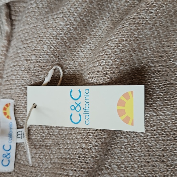 NWT C&C California Cheetah Print V-neck Cardigan - Picture 6 of 6